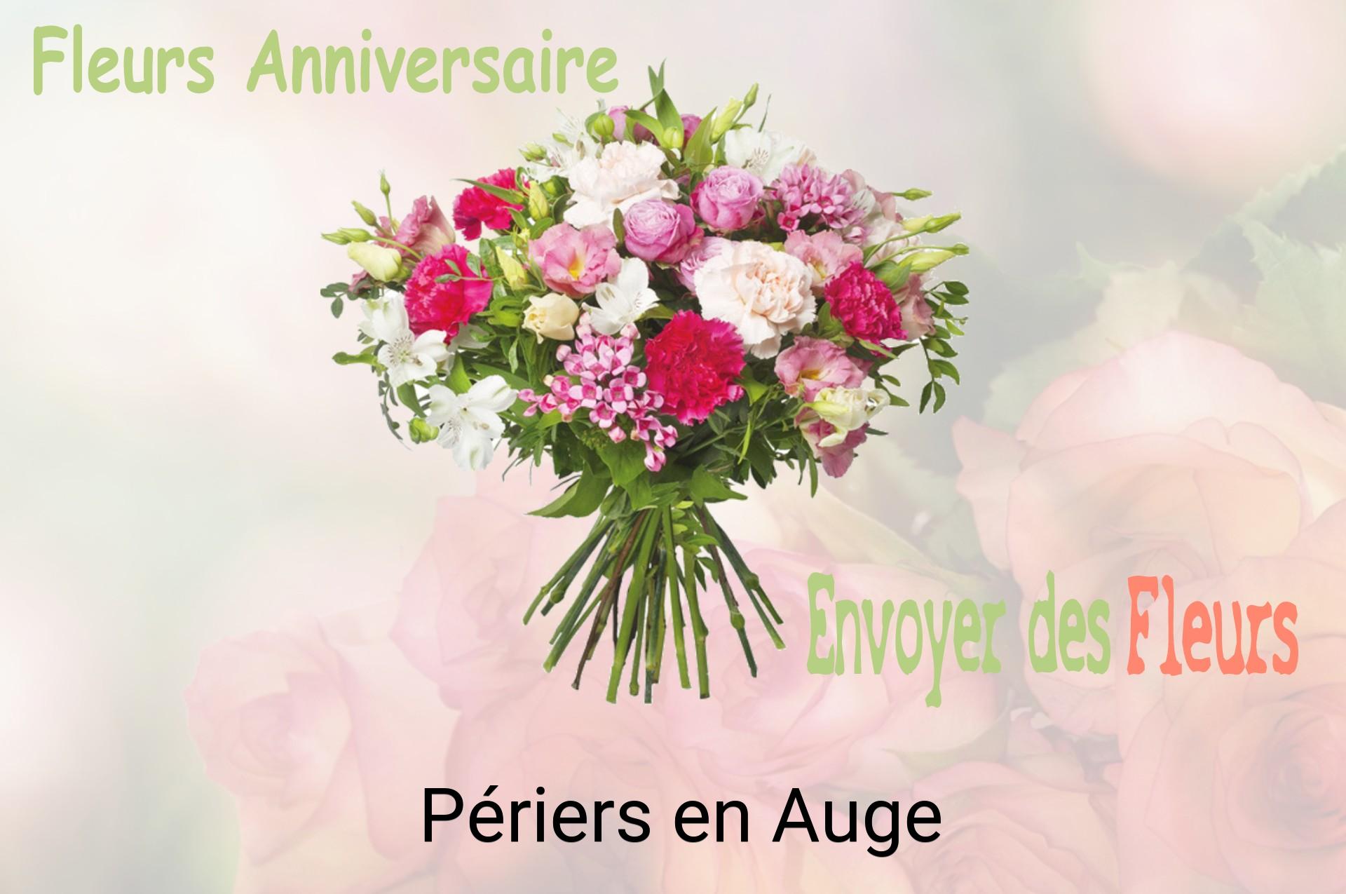 Bouquet de fleurs d’anniversaire livré à Périers-en-Auge