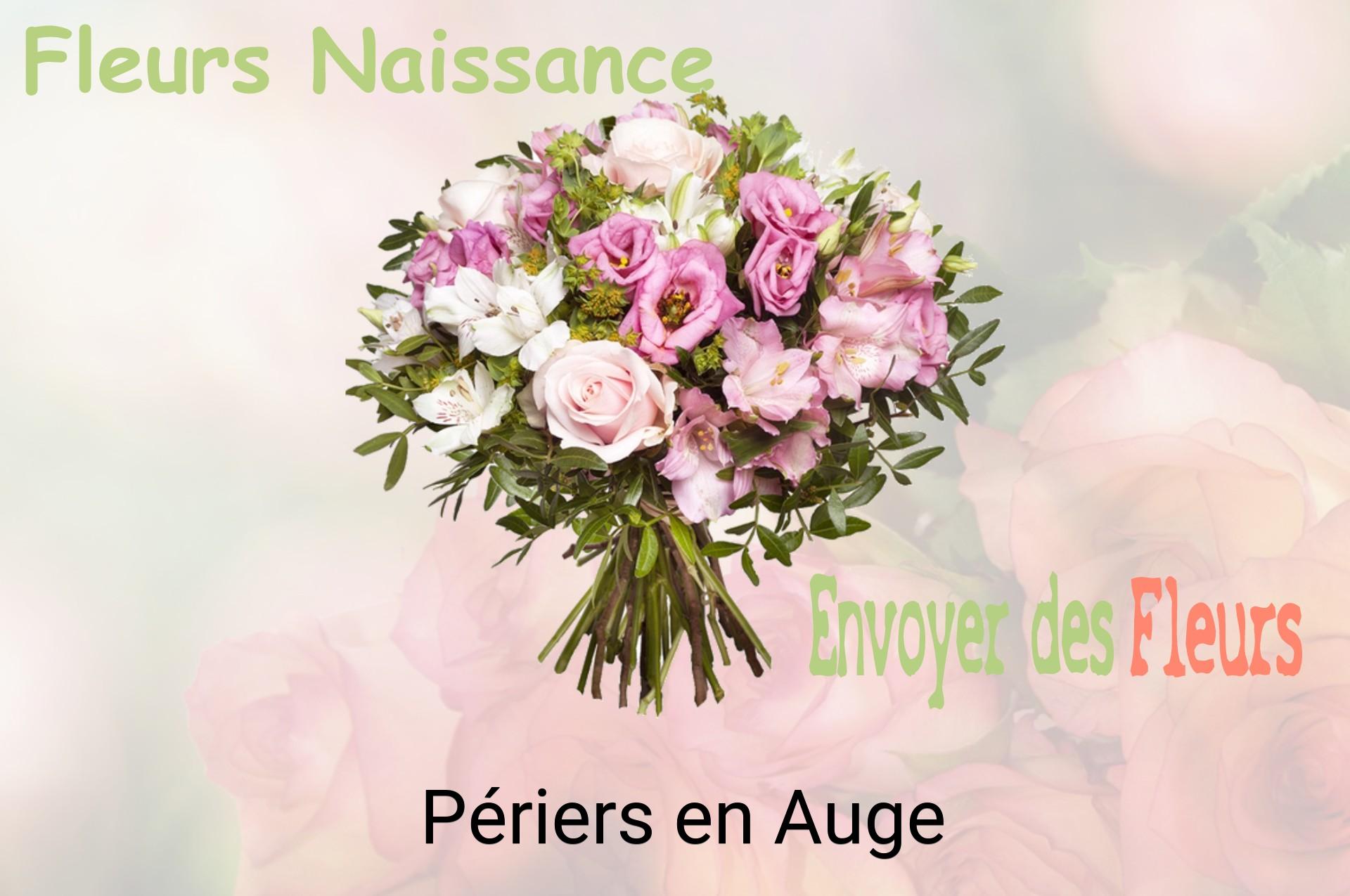 Bouquet de fleurs de naissance livré à Périers-en-Auge